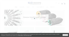 Desktop Screenshot of biotrinon.com
